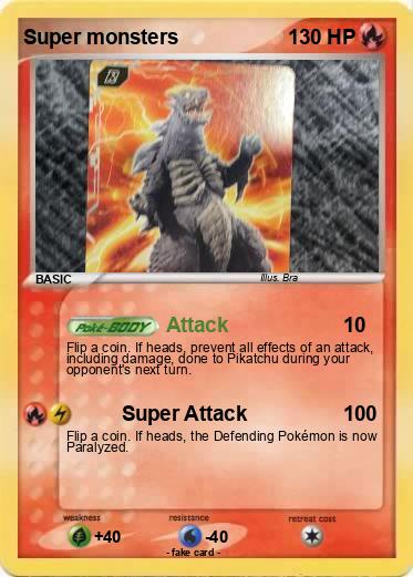 Pokemon Super monsters