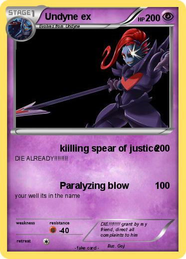 Pokemon Undyne ex