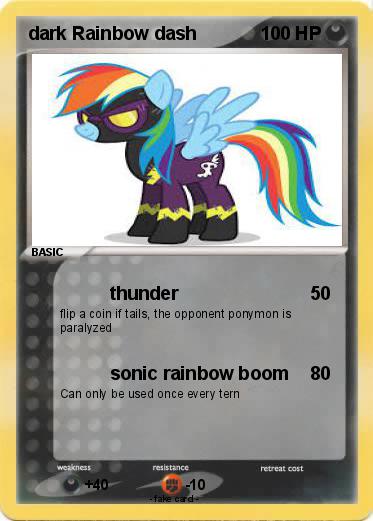 Pokemon dark Rainbow dash