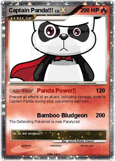 Pokemon Captain Panda!!!