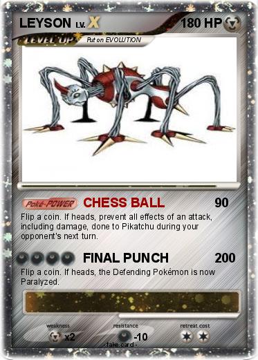 Pokemon LEYSON