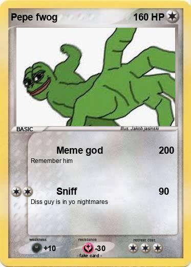 Pokemon Pepe fwog