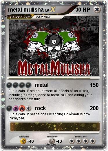 Pokemon metal mulisha