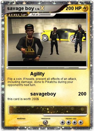 Pokemon savage boy