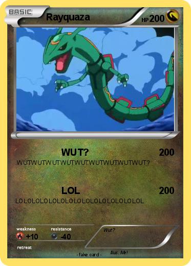 Pokemon Rayquaza