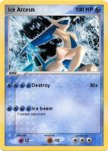 Pokemon Ice Arceus