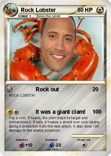 Pokemon Rock Lobster