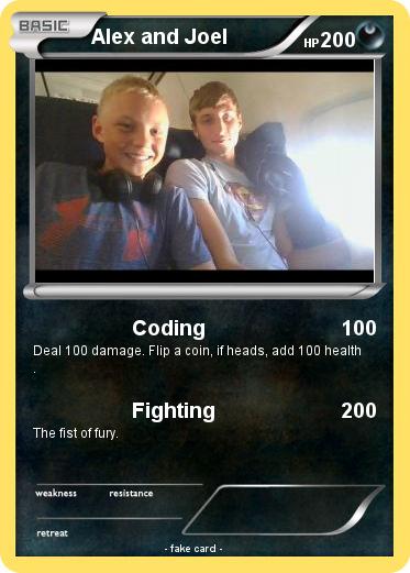 Pokemon Alex and Joel