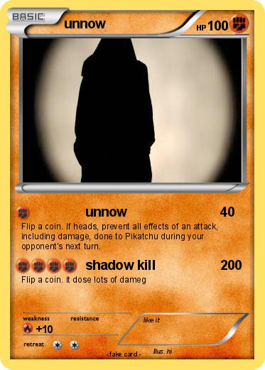 Pokemon unnow