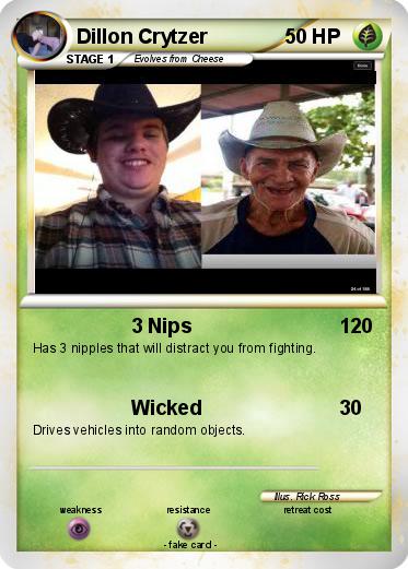Pokemon Dillon Crytzer