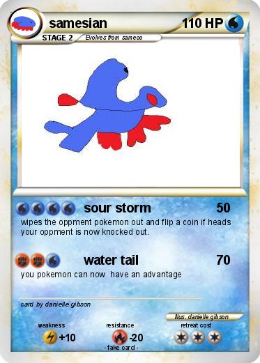 Pokemon samesian