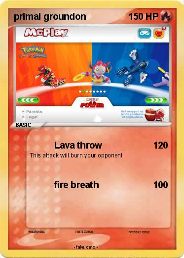 Pokemon primal groundon