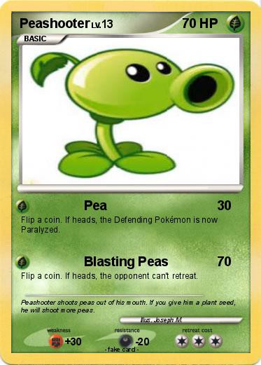 Pokemon Peashooter