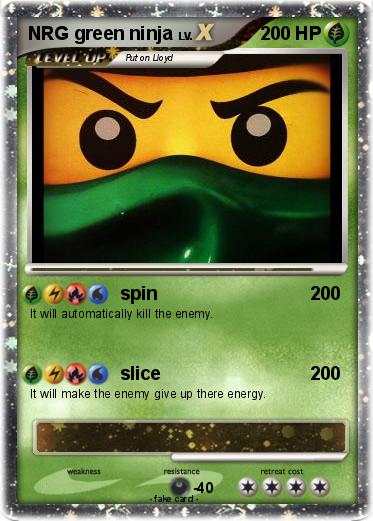 Pokemon NRG green ninja
