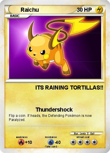 Pokemon Raichu