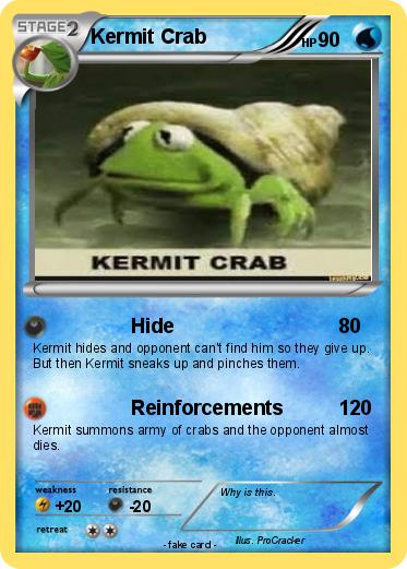 Pokemon Kermit Crab