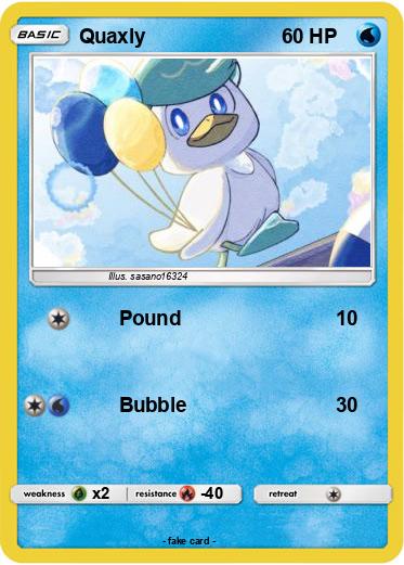 Pokemon Quaxly