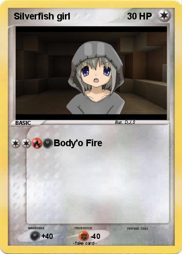 Pokemon Silverfish girl