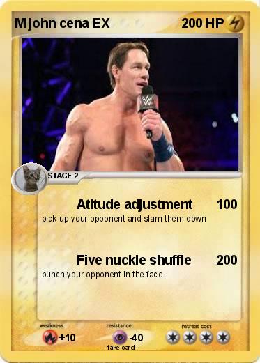 Pokemon M john cena EX