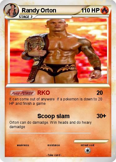 Pokemon Randy Orton