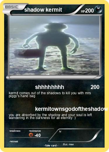 Pokemon shadow kermit