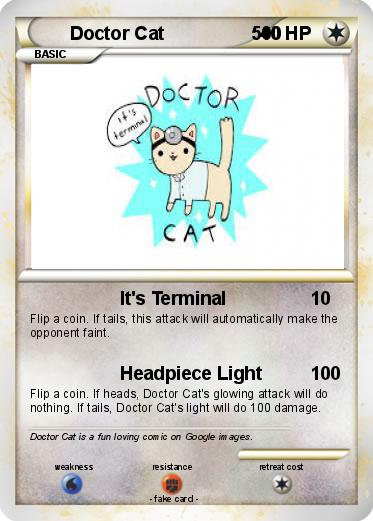 Pokemon Doctor Cat                 500