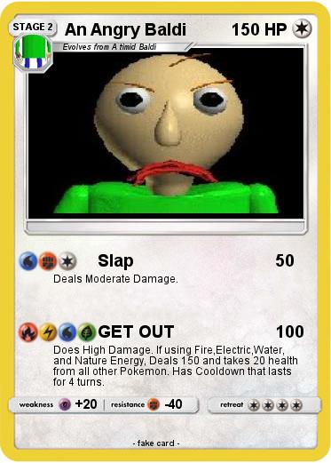 Pokemon An Angry Baldi