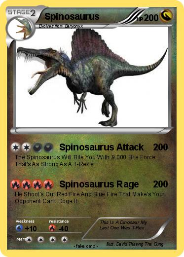 Pokemon Spinosaurus