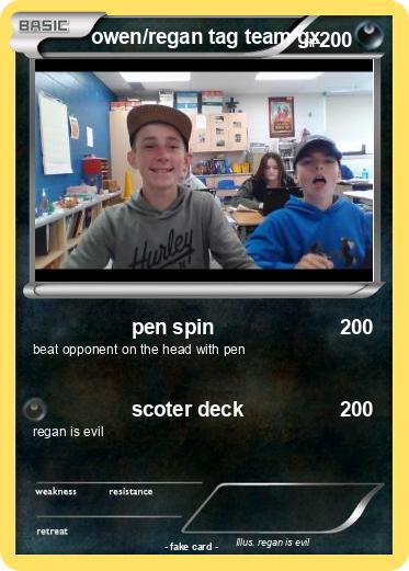 Pokemon owen/regan tag team gx