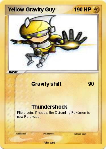 Pokemon Yellow Gravity Guy