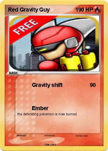 Pokemon Red Gravity Guy