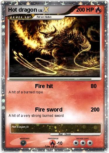 Pokemon Hot dragon