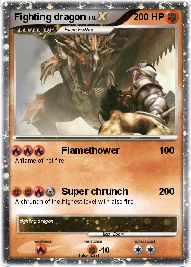 Pokemon Fighting dragon