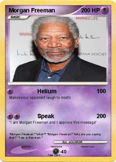 Pokemon Morgan Freeman