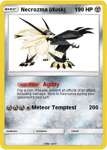 Pokemon Necrozma (dusk)