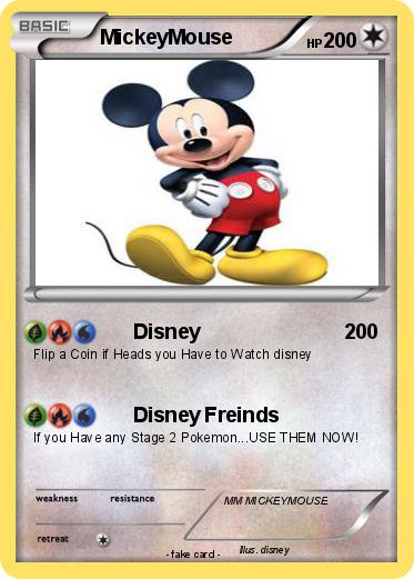 Pokemon MickeyMouse