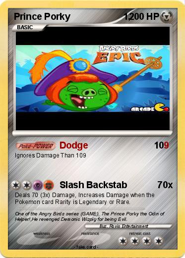 Pokemon Prince Porky                     1,