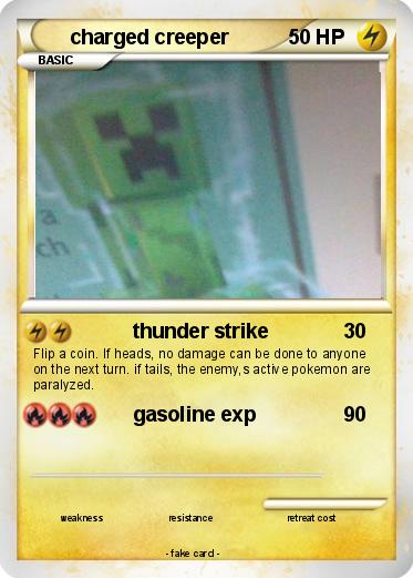 Pokemon charged creeper