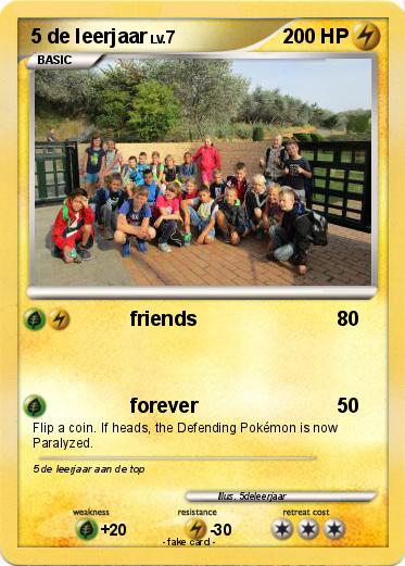 Pokemon 5 de leerjaar