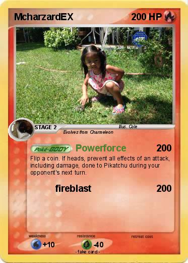 Pokemon McharzardEX