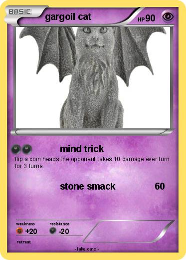 Pokemon gargoil cat