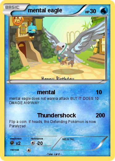 Pokemon mental eagle