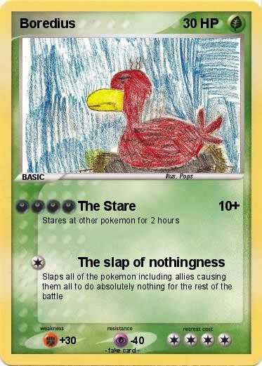 Pokemon Boredius