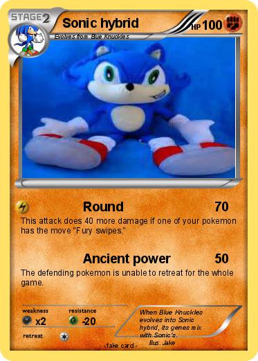 Pokemon Sonic hybrid