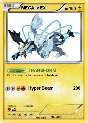 Pokemon MEGA lv.EX