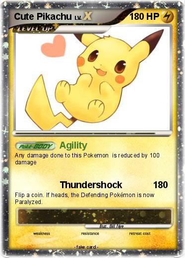 Pokemon Cute Pikachu