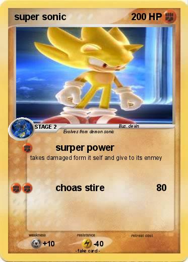 Pokemon super sonic
