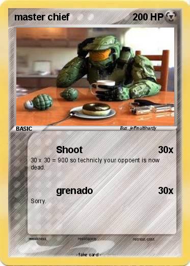 Pokemon master chief