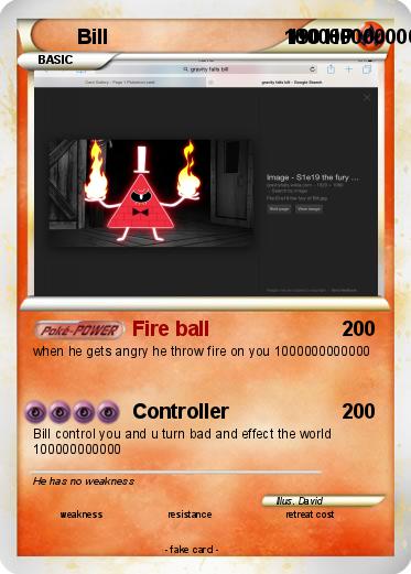 Pokemon Bill                               1000000000000
