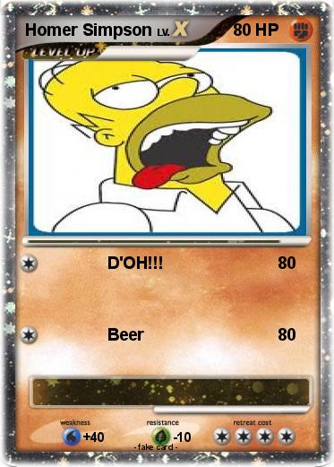 Pokemon Homer Simpson